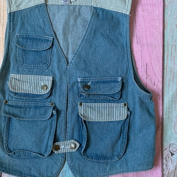 Vintage Northwest Blue Denim Vest - Picture 4 of 10